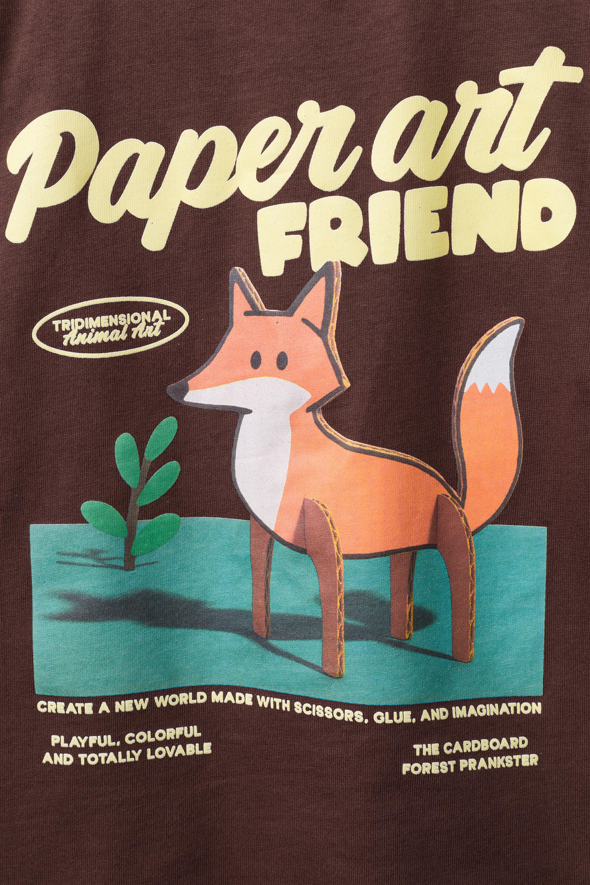 RAISED PRINT T-SHIRT